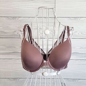 Victoria's Secret perfect coverage bra front closure Women's 30 C